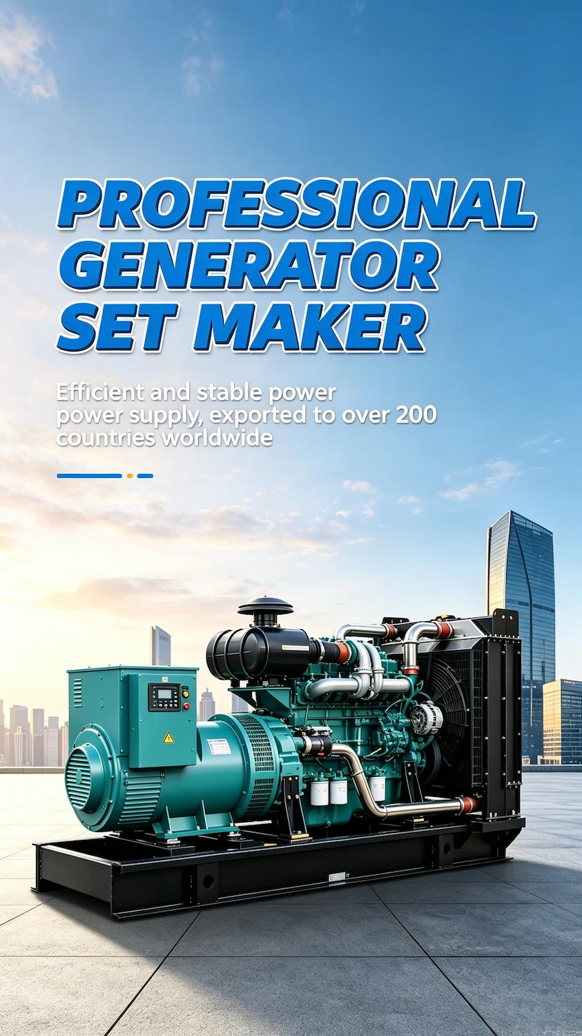 High Fuel Efficiency Diesel Generator Sets