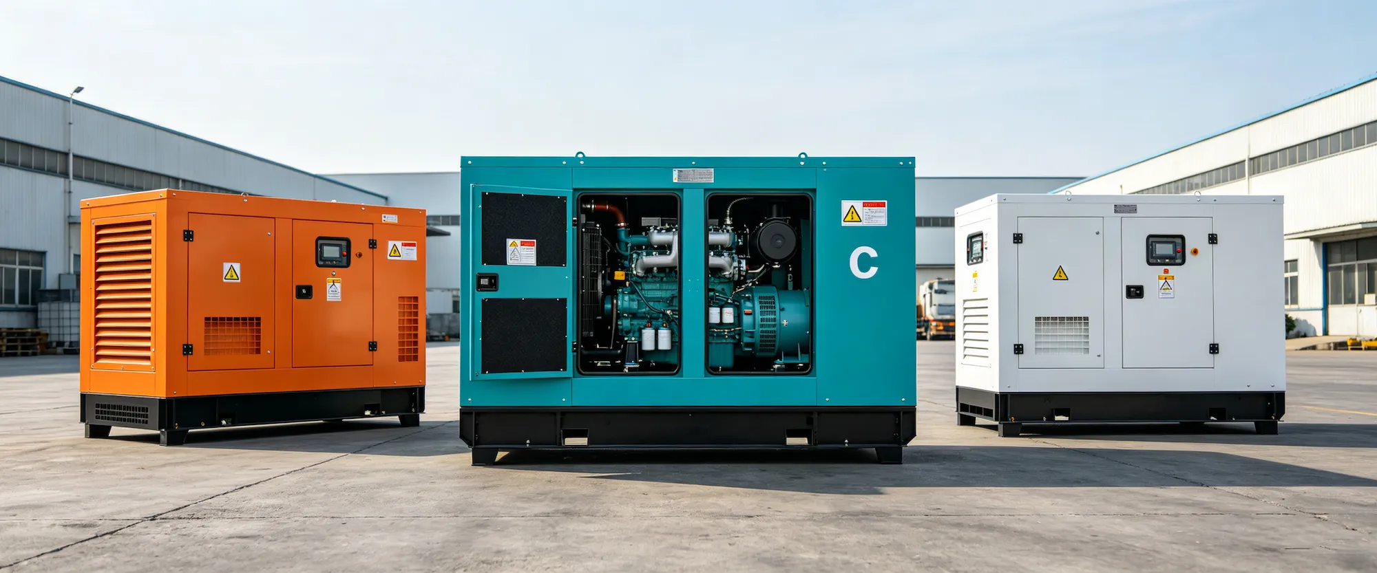 Heavy-Duty Silent Genset for Industrial Power Supply